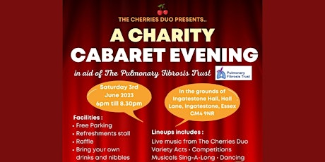 The Cherries Duo present .....  A Charity Cabaret Evening