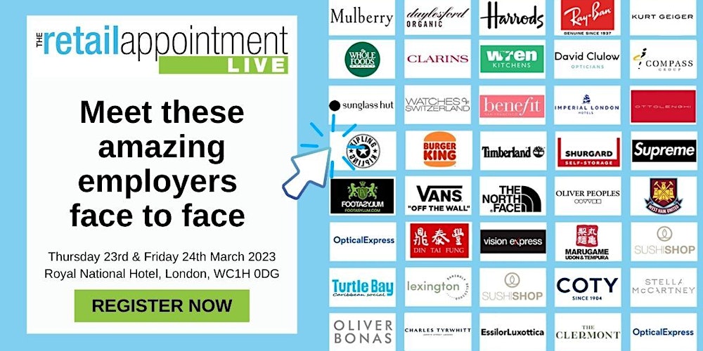 The Retail Appointment Live Careers Fair