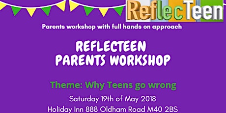 REFLECTEEN Parents Workshop  primary image