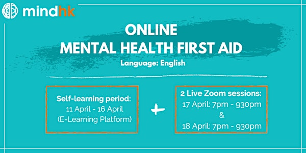 MindHK: Online Mental Health First Aid Standard Course April 2023