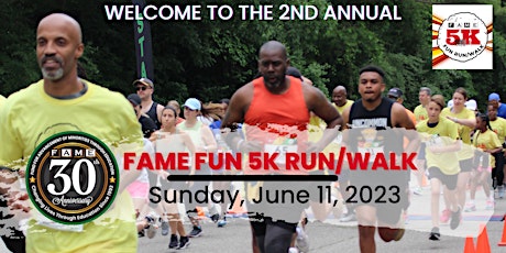 FAME Fun 5K Run/1-Mile Walk