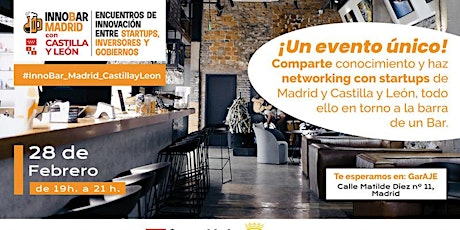 Imagen principal de INNOBAR Madrid con Castilla y León: Encuentros de innovación entre Startups