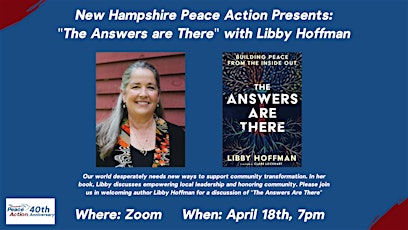 Book discussion with Author Libby Hoffman