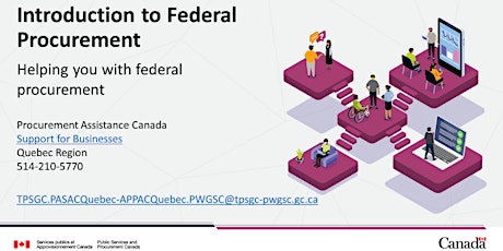 Introduction to Federal Procurement  (French event)