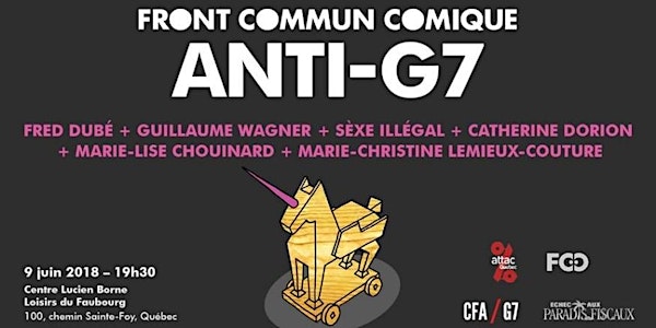 Front Commun Comique ANTI G7