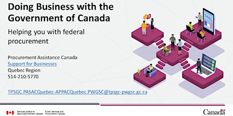 Doing Business with the Government of Canada (English event)