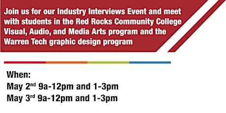 RRCC Industry Interviews Event primary image