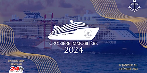 Croisière immobilière - Le Banc de l'Immobilier 2024 primary image