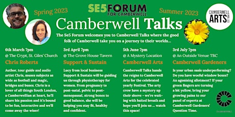 Camberwell Talks Spring/Summer 2023