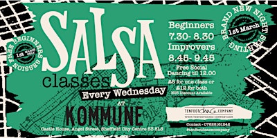 Salsa Classes at Kommune  primärbild