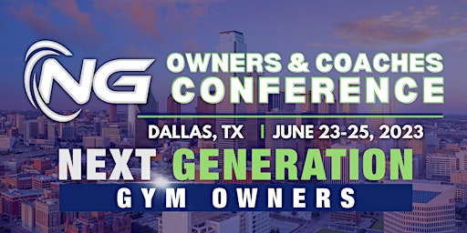 Next Generation Gym Owners Conference primary image