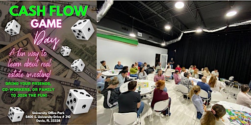Imagem principal do evento Cash Flow Game! Play, Learn & have Fun with a real investor community!