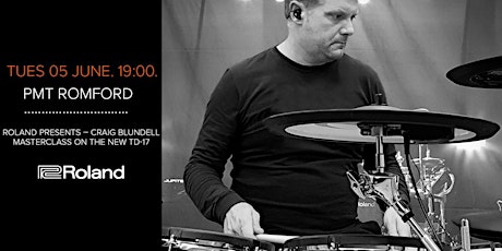 Roland TD-17 Masterclass with Craig Blundell primary image