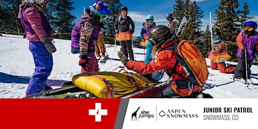Imagem principal do evento SheJumps | WILD SKILLS Junior Ski Patrol | Snowmass, CO