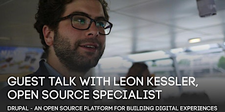 SAE EXTRA (LDN): Drupal - an open source platform for building digital experiences. Guest talk with Leon Kessler, open source specialist primary image