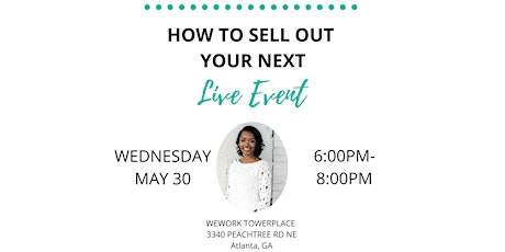 How to Sell Out Your Next Live Event