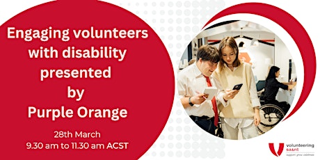 NT - Engaging volunteers with disability | Free session