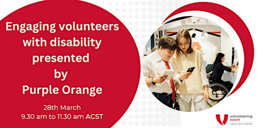 NT - Engaging volunteers with disability | Free session