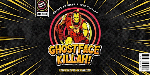 Ghostface Killah at Panic in L.A.