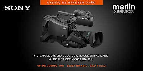 Imagem principal do evento Evento de Apresentação Sony