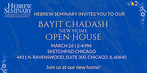 Hebrew Seminary's Bayit Chadash Open House