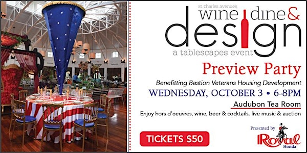 Wine Dine & Design Preview Party