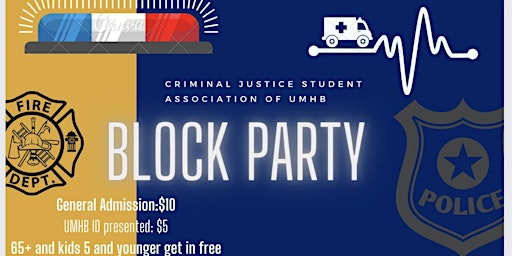 Criminal Justice Block Party