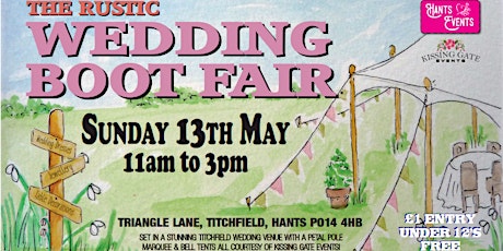 The Rustic Wedding Boot Fair (13th May) primary image