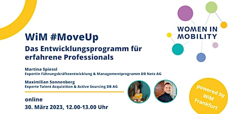 #MoveUp Das Entwicklungsprogramm für erfahrene Professionals
