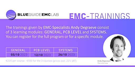 EMC-Trainings by Andy Degraeve, English, Session 2 2023 primary image