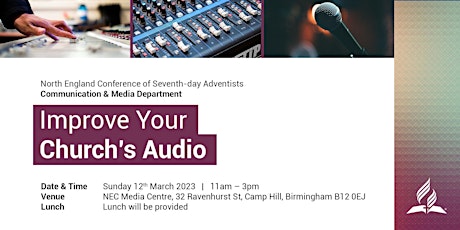 Workshop: Improve Your Church's Audio primary image