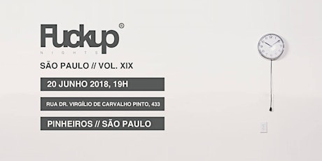 Imagem principal do evento FuckUp Nights SP