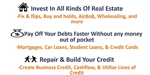 Imagen principal de Become a Real Estate Investor Without Money or Credit - Raleigh, North