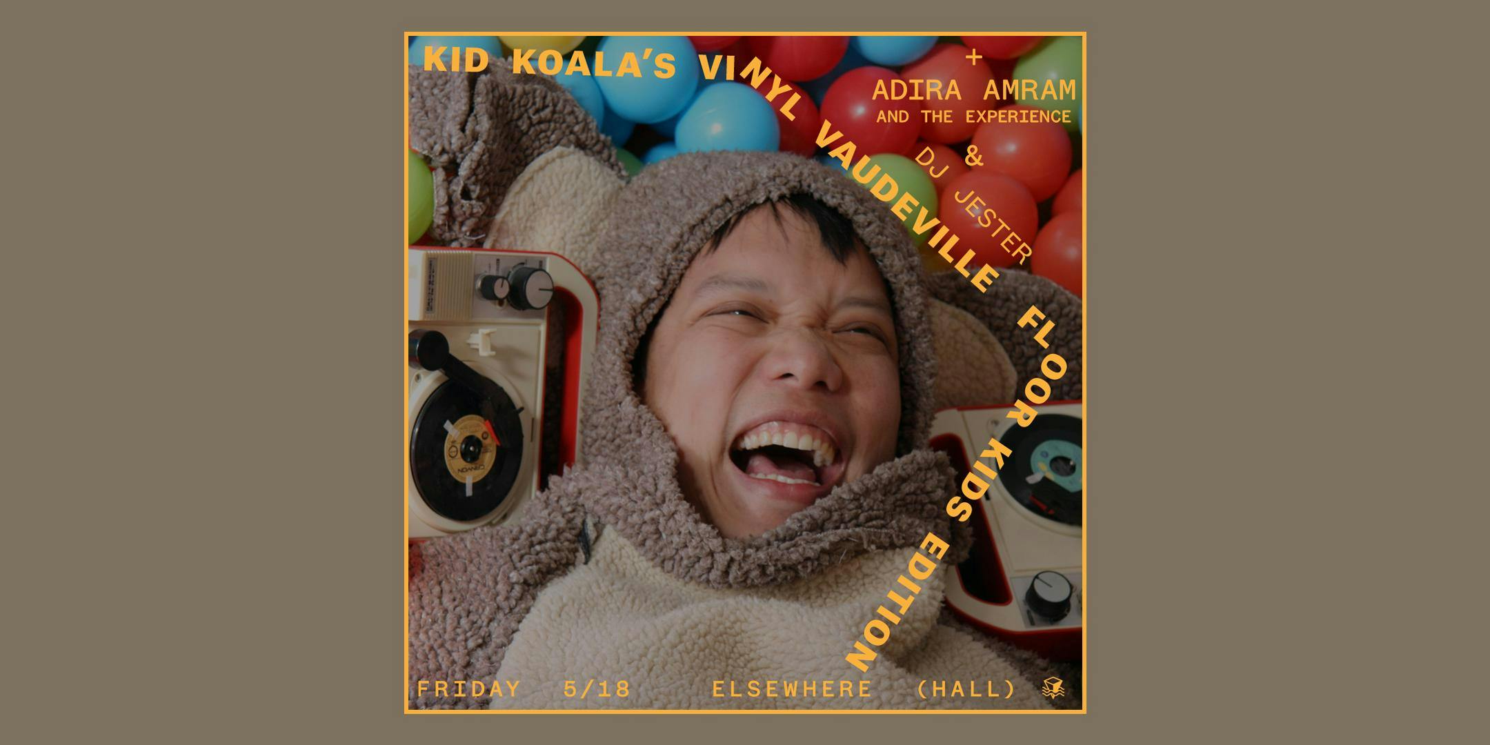 Kid Koala’s Vinyl Vaudeville Floor Kids Edition