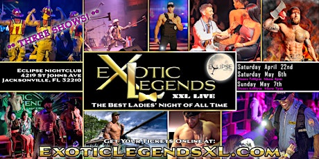 Hauptbild für Jacksonville, FL - Exotic Legends XXL: The Best Ladies' Night of All Time