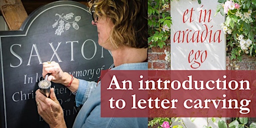 Imagem principal do evento An introduction to letter carving in stone with Lisi Ashbridge - 3 day