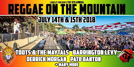 Imagem principal do evento Reggae On The Mountain 2018
