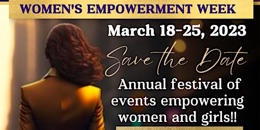 Women's Empowerment Week 2023 Virtual Events primary image