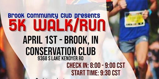 BROOK 5K WALK & RUN