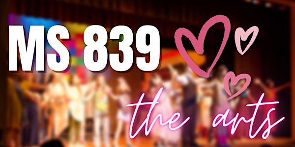 MS 839 Hearts the Arts