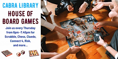 Cabra Library House Of Board Games