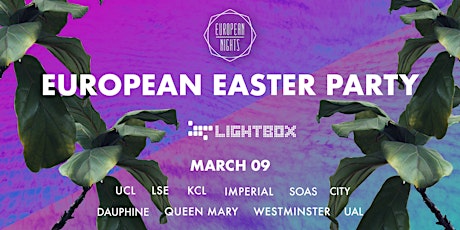 Imagem principal do evento European Nights Easter Party