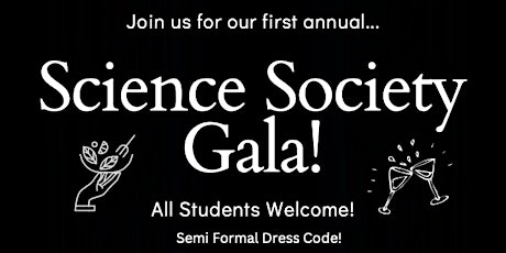 Science Society Gala primary image