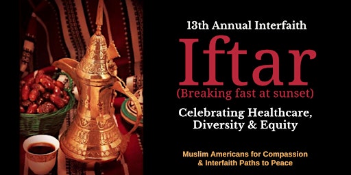 13th Annual Interfaith Iftar Dinner