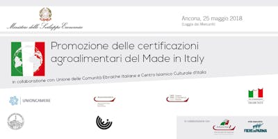 Promozione delle certificazioni agroalimentari del Made in Italy Promozione delle certificazioni agroalimentari del Made in Italy