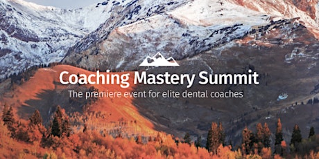 Coaching Mastery Summit 2018 - Snowbird Resort, Utah primary image