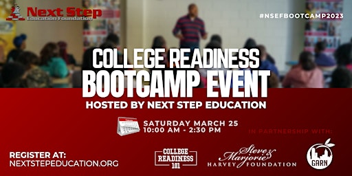 Spring 2023 College Readiness Boot Camp