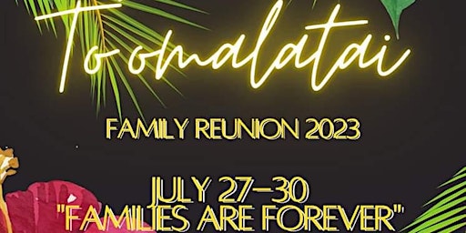 To’omalatai Family Reunion 2023