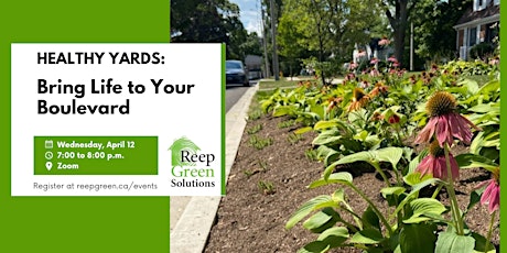 Healthy Yards: Bring Life to Your Boulevard