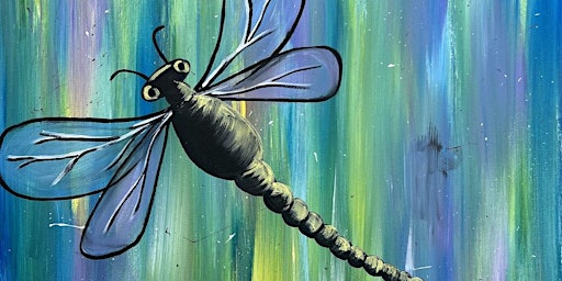 Spring Dragonfly - a social painting experience in Clearwater